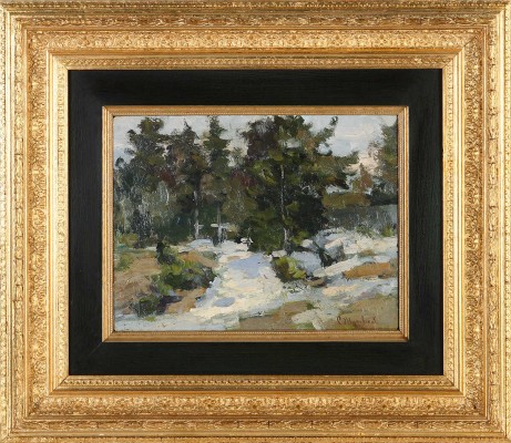 Жуковский Станислав Юлианович. Конец зимы